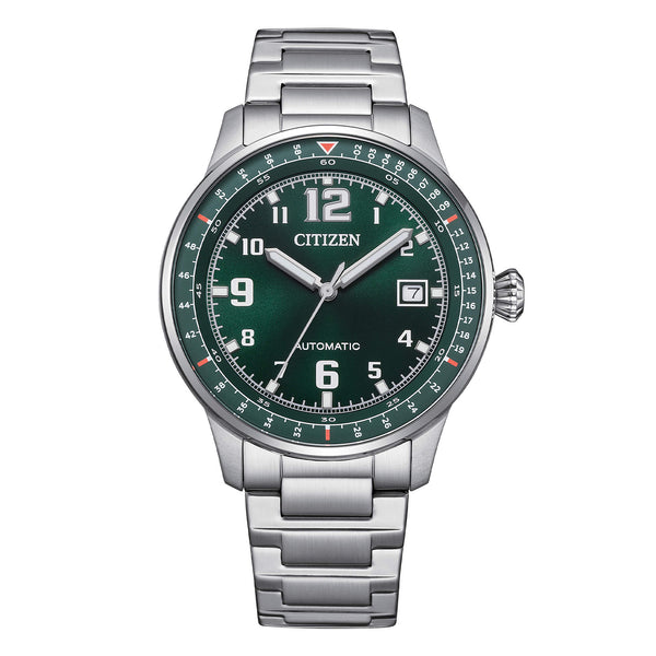 Orologio Automatico Acciaio Citizen Military NJ0190 - 51X Verde | Gioiellitosti.it
